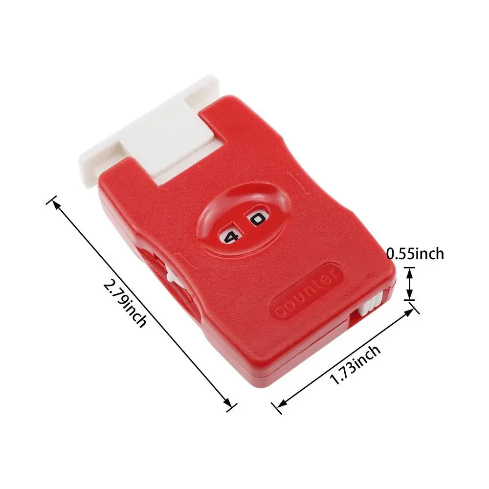 Manual Knitting Row Counter Stitch Row Knitted Loops Record Press Clicker Hand Button Woven Register DIY Sweater Knitting Tools