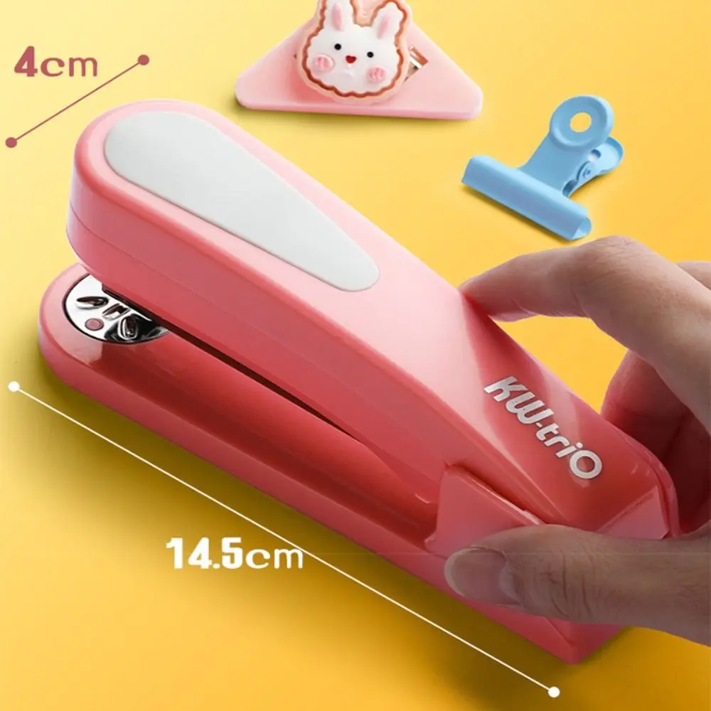360 Degree Rotary Stapler Multifunctional Heavy Duty Stapler Thickened Effortless Long Stapler Office Binding Tools