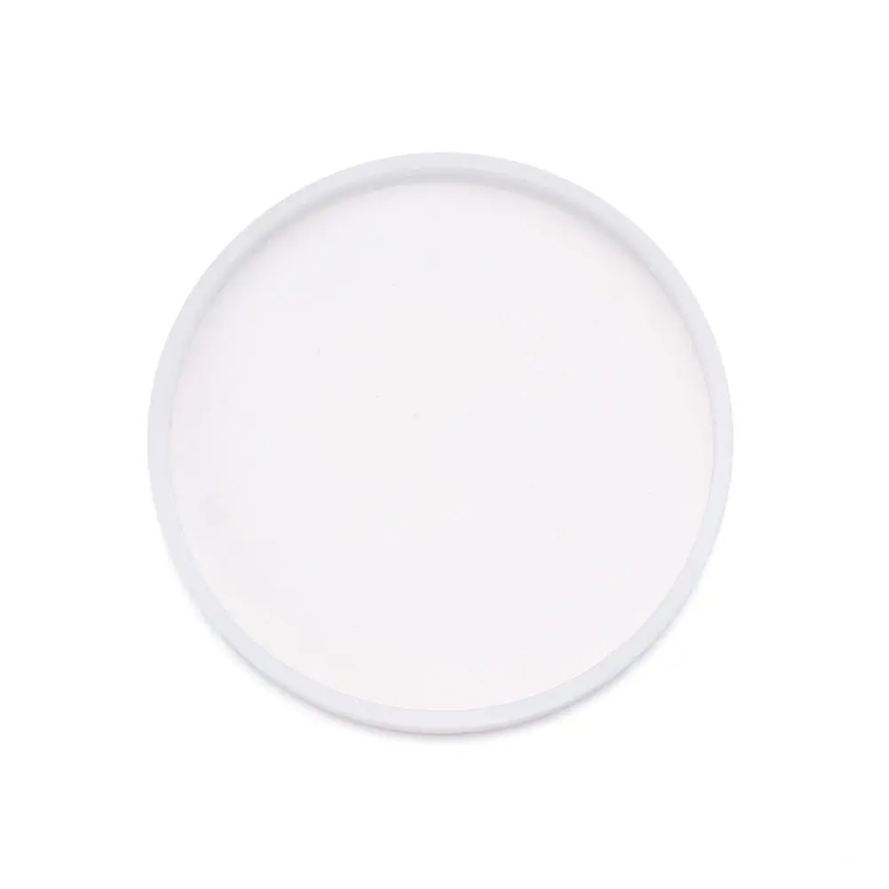 Transparent Fluid Arts Round Coaster Resin Casting Molds Silicone Epoxy Jewelry Pendant Agate Making Mould Tool DIY Accessories