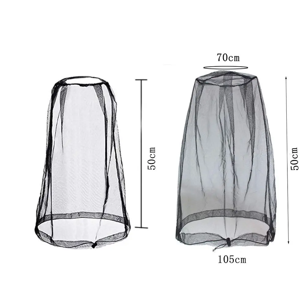 Bee Protection Face Protector Outdoor Fishing  Mosquito Hat Fishing Cap Mesh Hat  Head Net Summer
