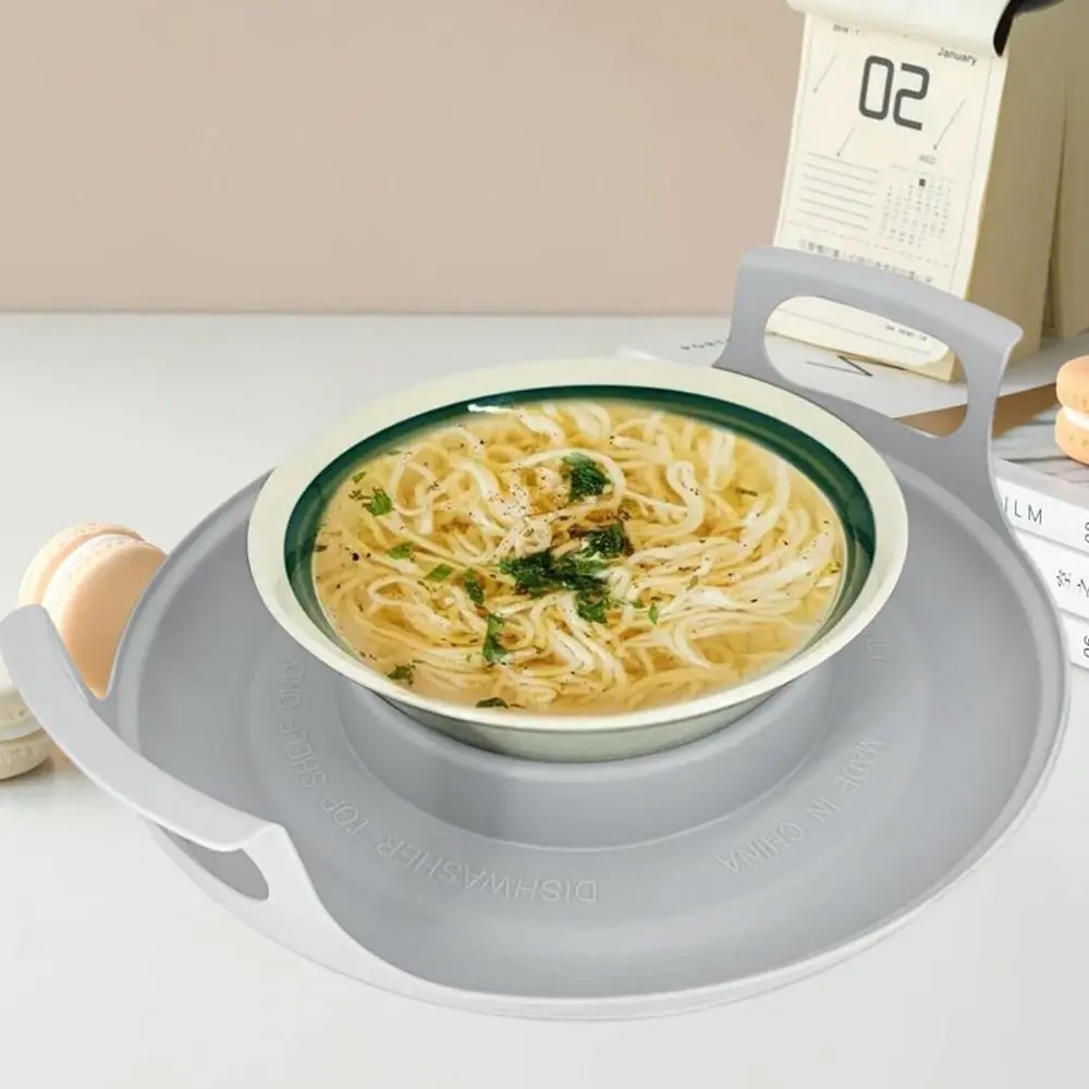 Microwave Plates Holder Heat Resistant Microwave Bowl Holder for Carrying Hot Food Home Cooking Supplies