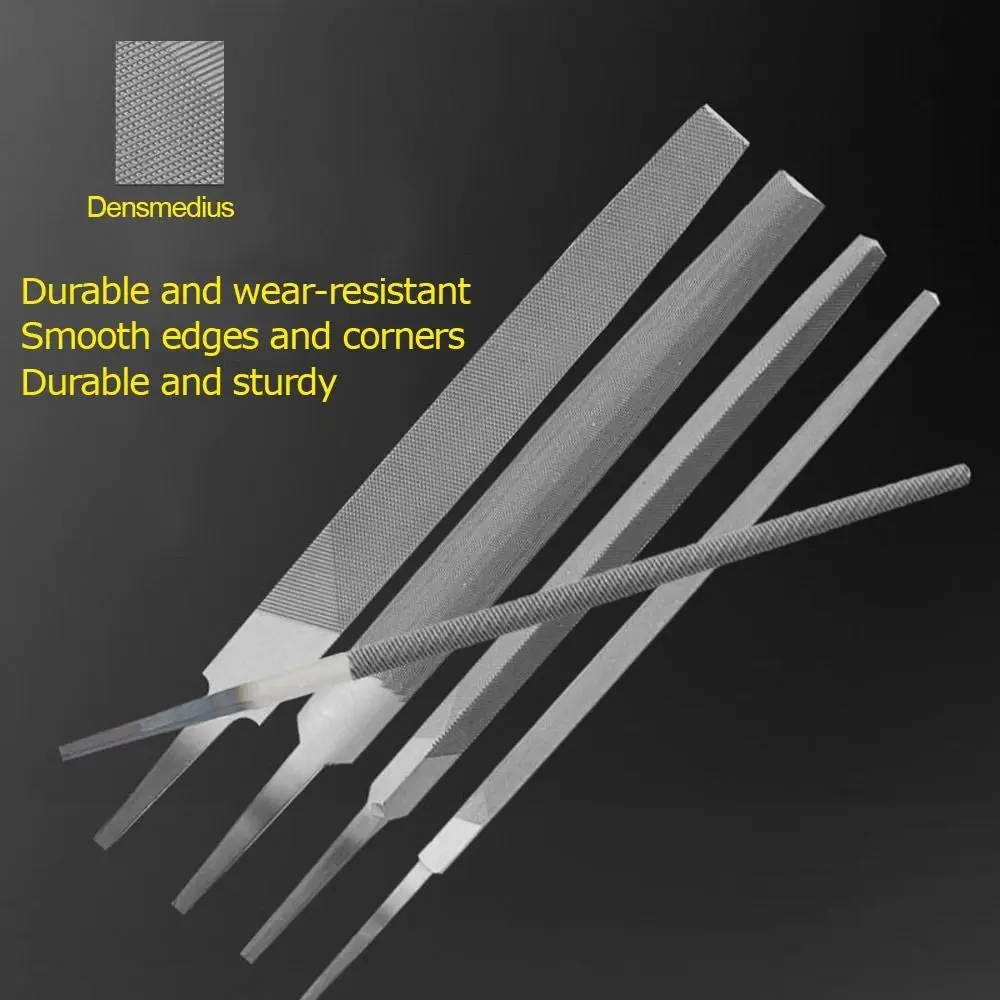 6/8/10/12/14 Inch Steel Files Middle Tooth Flat Saw Files For Sharpening Straightening Grinding Wood Carving Metal