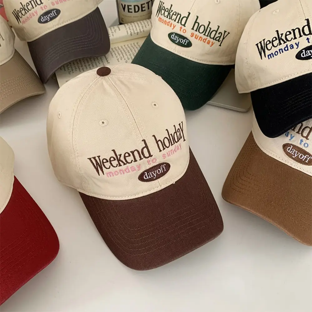 Retro Baseball Cap Versatile Sunscreen and Shading Hat Breathable Adjustable Hip Hop Gorras Trucker Cotton Cap Dad Hats