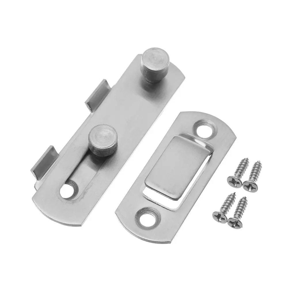Stainless Steel Hasp Window Cabinet Sliding Door Lock Home Safety  Hotel Security Hardware