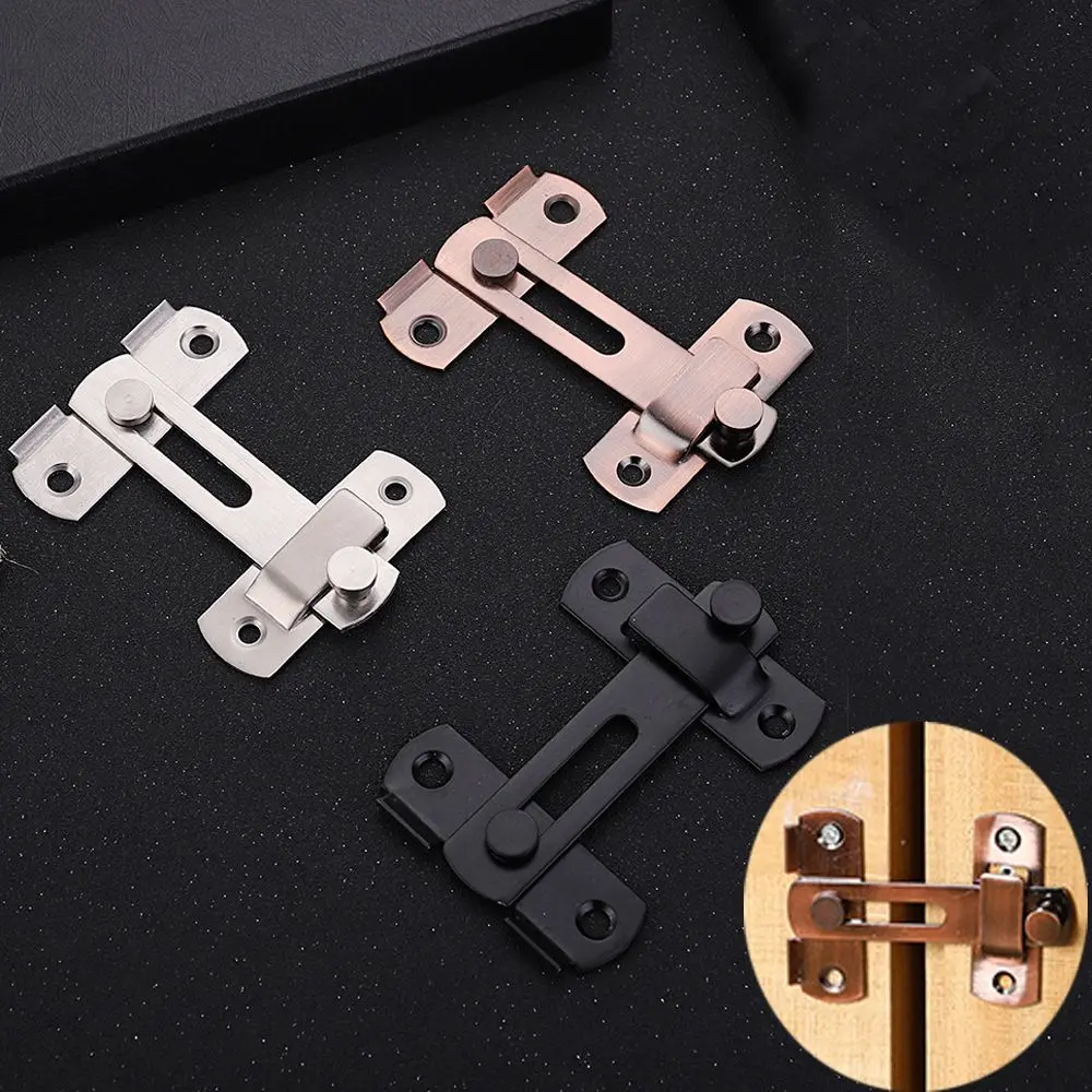 Stainless Steel Hasp Window Cabinet Sliding Door Lock Home Safety  Hotel Security Hardware