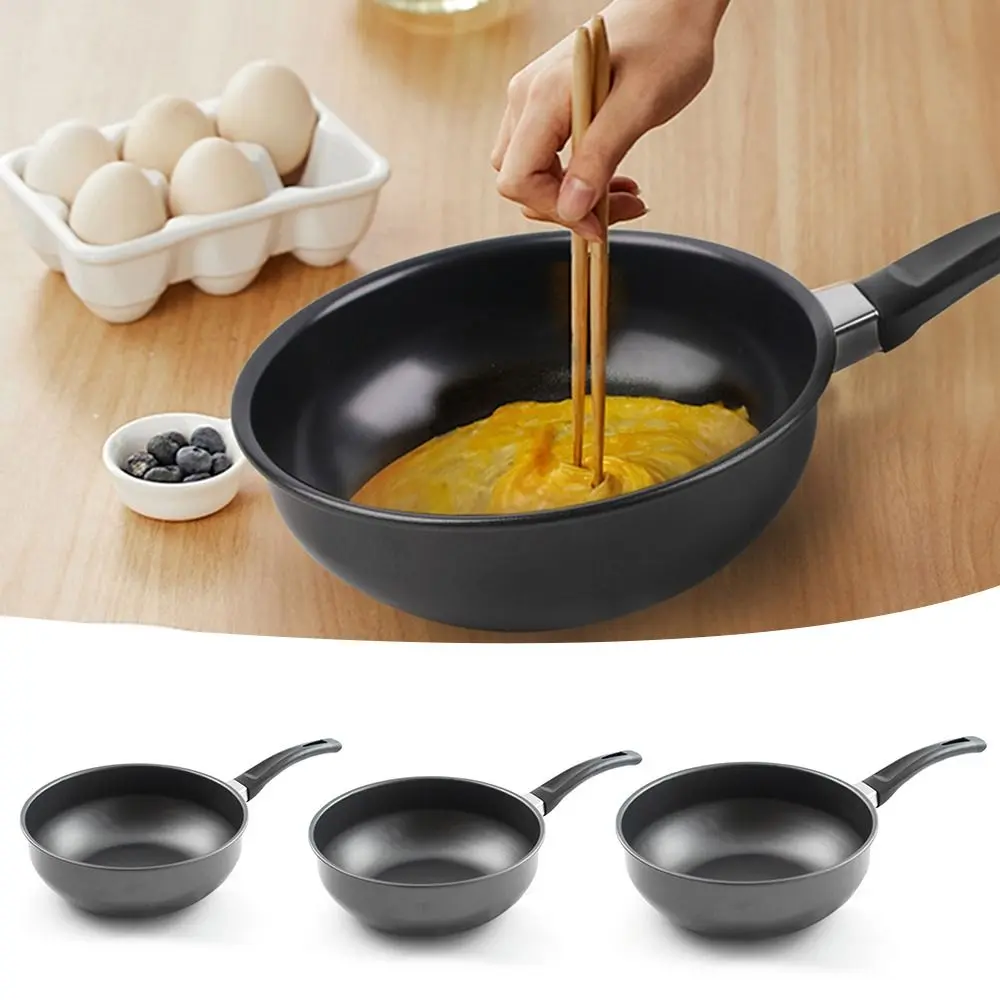 Frying Pan Mini Cooking Omelette Pans Non-stick Iron Pancake Egg Fryer With Long Handle Kitchen Gadgets