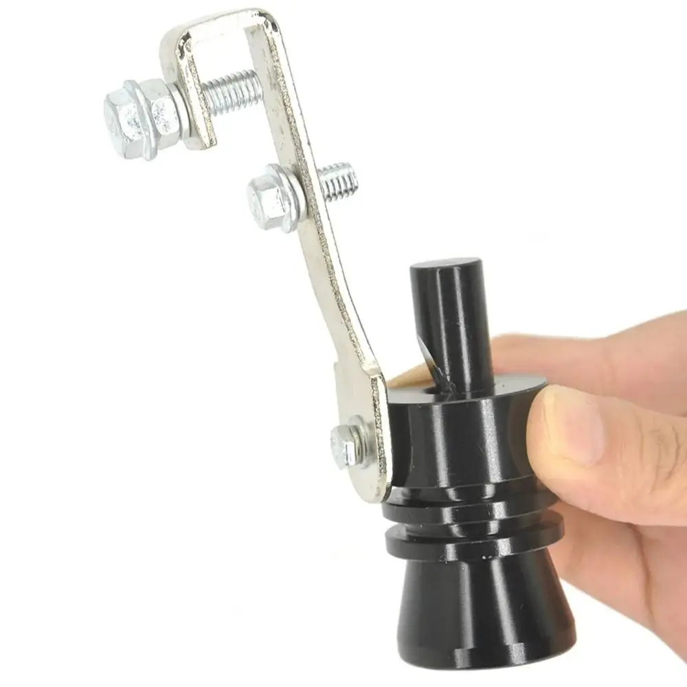 1Pcs Auto Accessories Turbo Sound Whistle Vehicle Refit Exhaust Pipe Sound Simulator Universal S/M/L/XL Muffler Device Car