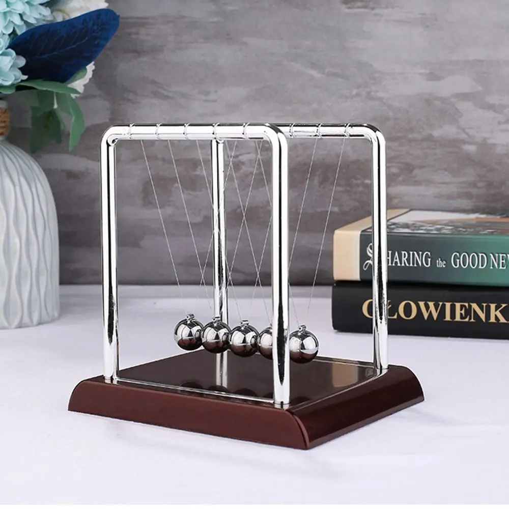 Early Education Tools Home Decoration School Teaching Supplies Physics Science Cradle Balance Steel Balls Balance Ball Model