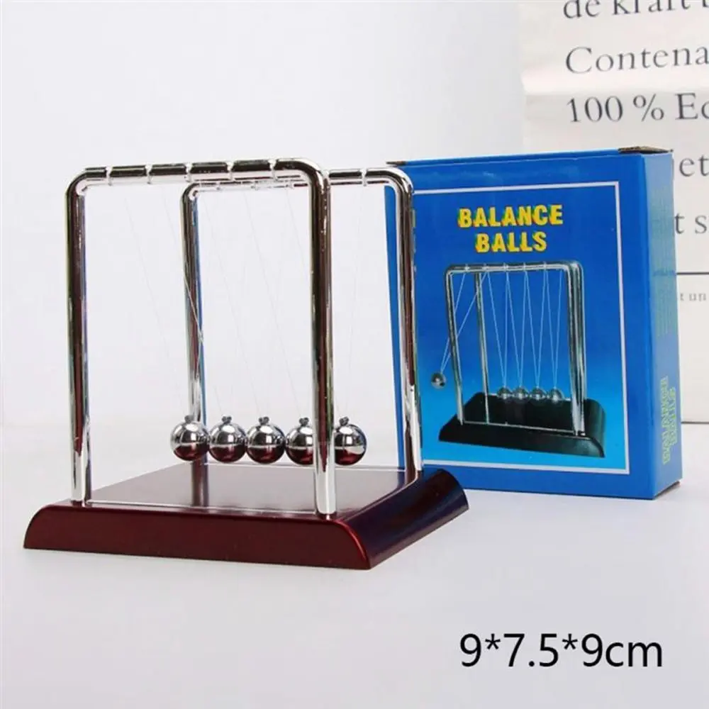 Early Education Tools Home Decoration School Teaching Supplies Physics Science Cradle Balance Steel Balls Balance Ball Model