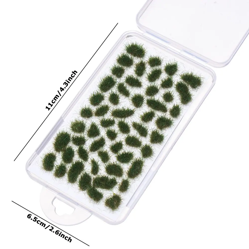 Modeling Materials Artificial Flower Cluster Sand Table Layout Simulation Wargame Scenery Irregular Grass Tufts