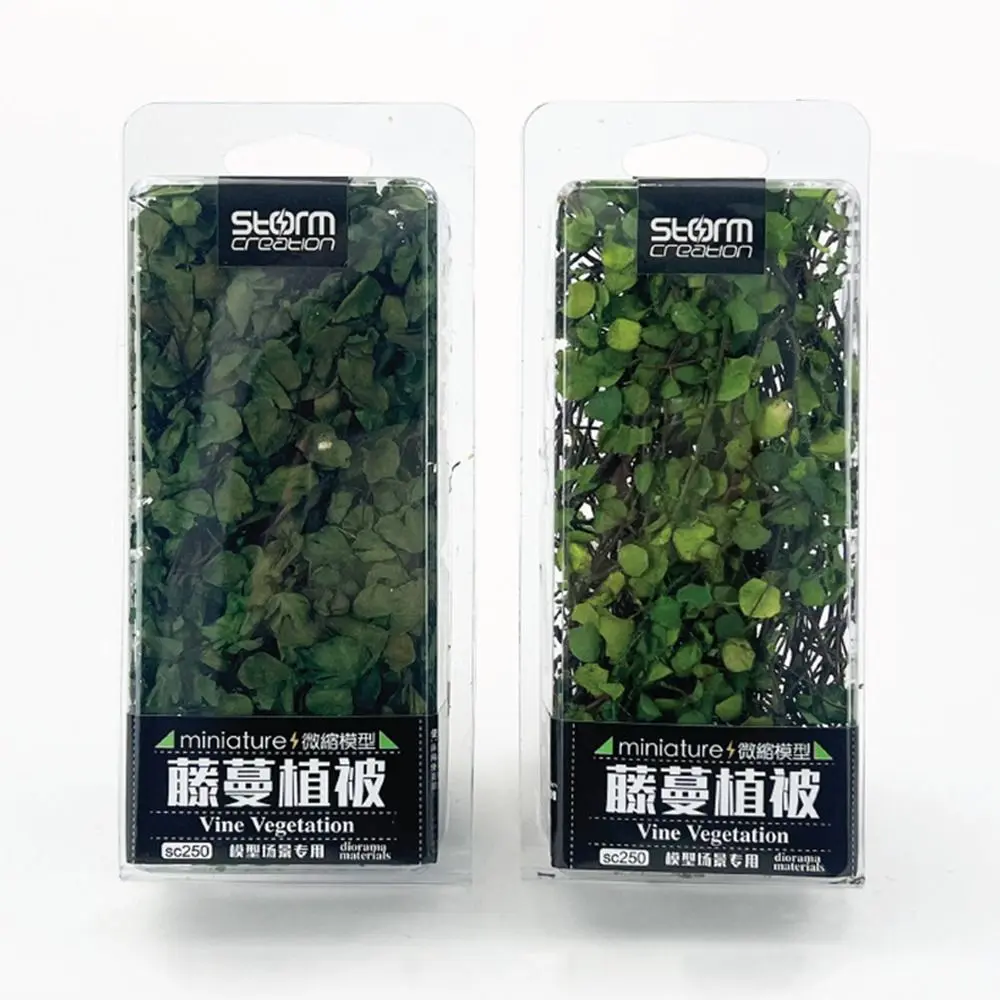 Scenery Accessories Sand Table Vegetation Scene Model Miniature Plant Creepers Simulation Rattan Leaves Micro Landscape