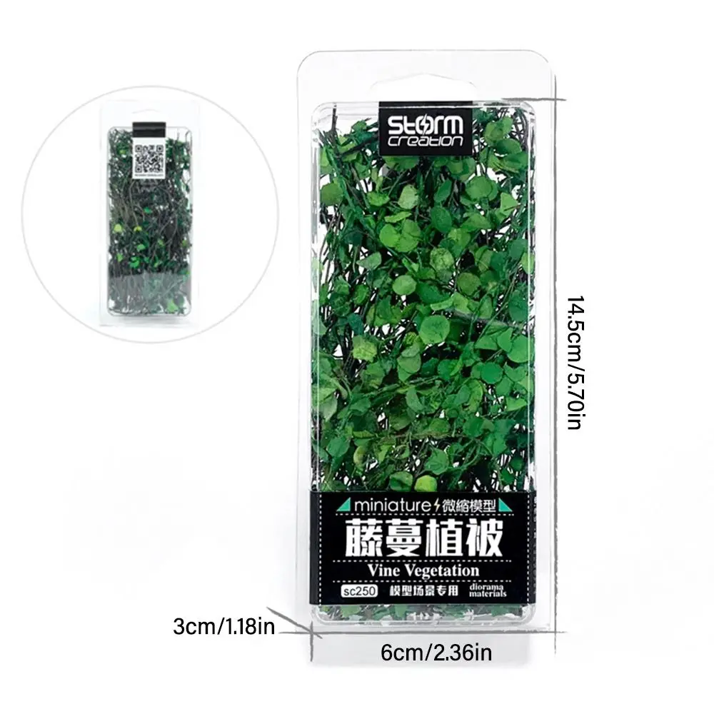 Scenery Accessories Sand Table Vegetation Scene Model Miniature Plant Creepers Simulation Rattan Leaves Micro Landscape
