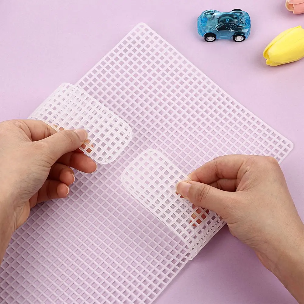 Variety DIY Accessories Woven Material Grid Plate Knitted Piece for Weaving Bags