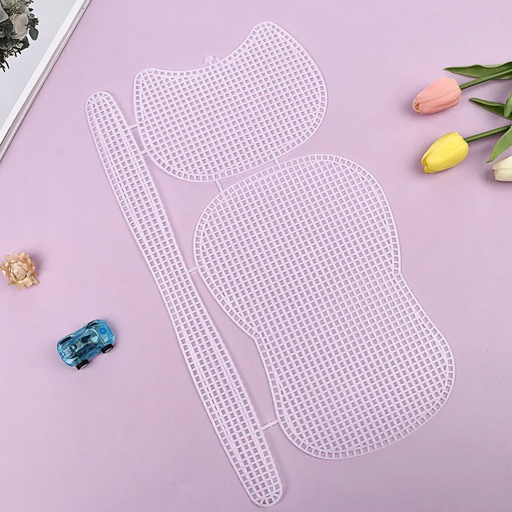 Variety DIY Accessories Woven Material Grid Plate Knitted Piece for Weaving Bags