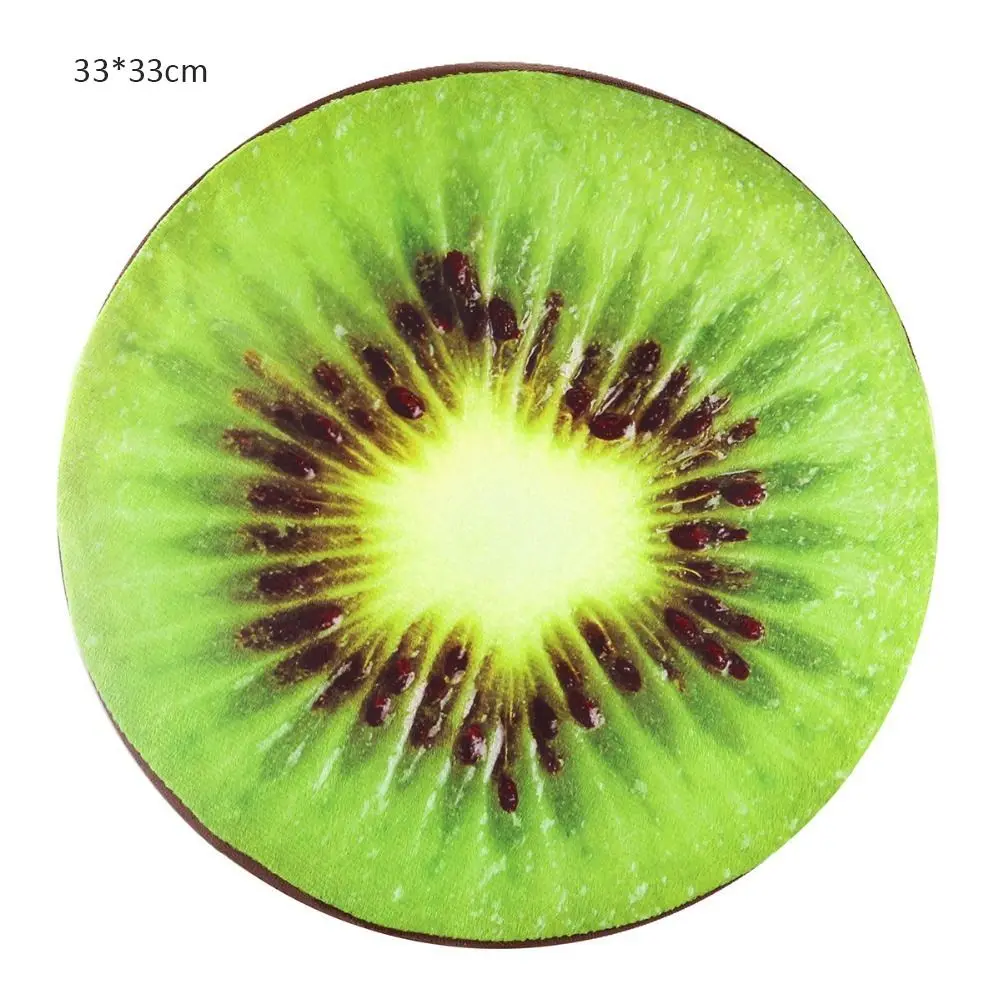 Comfortable Seat Pads Round Chair Cushions Funny Fruit Garden Dining Outdoor