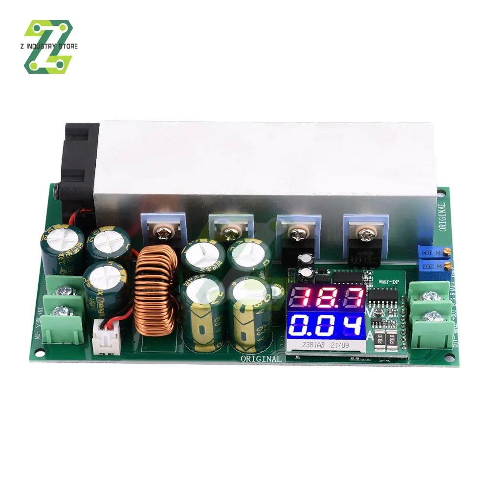 600W DC12-80V to DC2.5V-50V High Power Adjustable Step-down Power Supply Module LED Digital Display Step Down Buck Converter