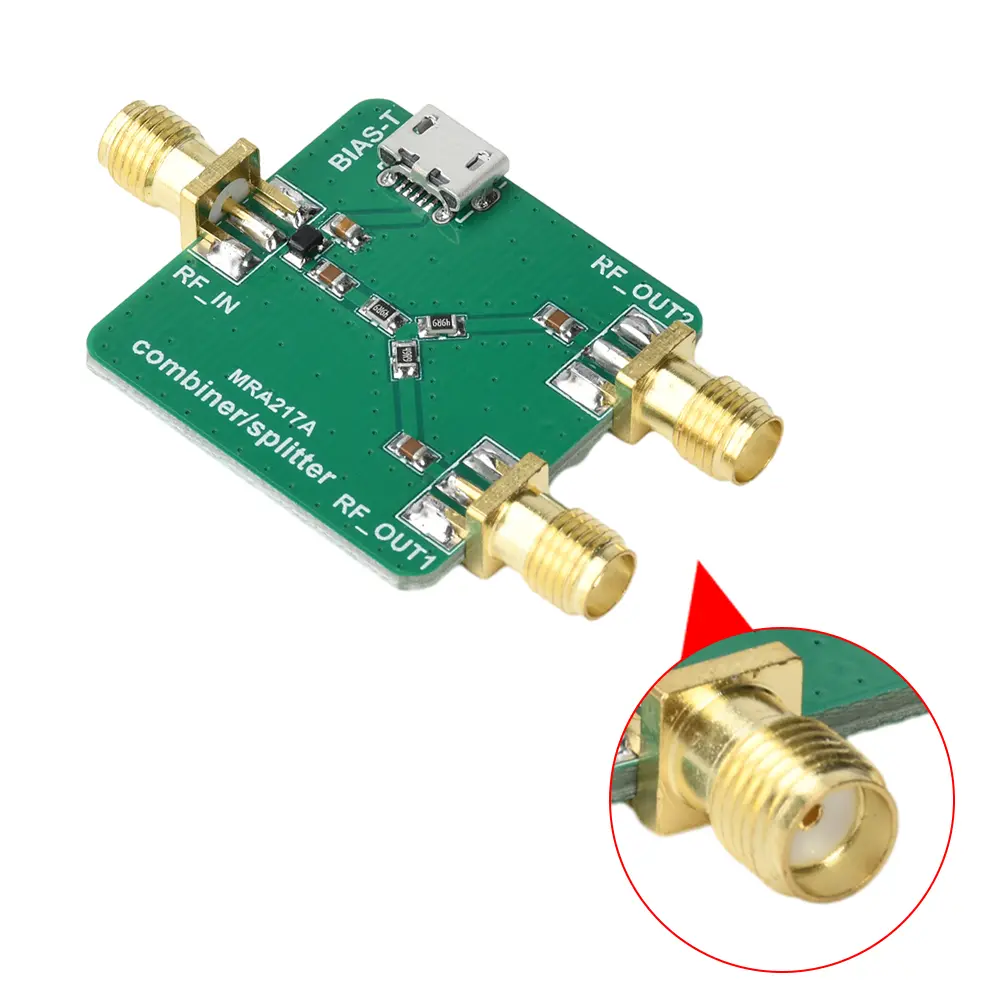 SDR Radio 1/2 Splitter Combiner/Slater Signal Amplifier Receiver Module Micro USB Interface