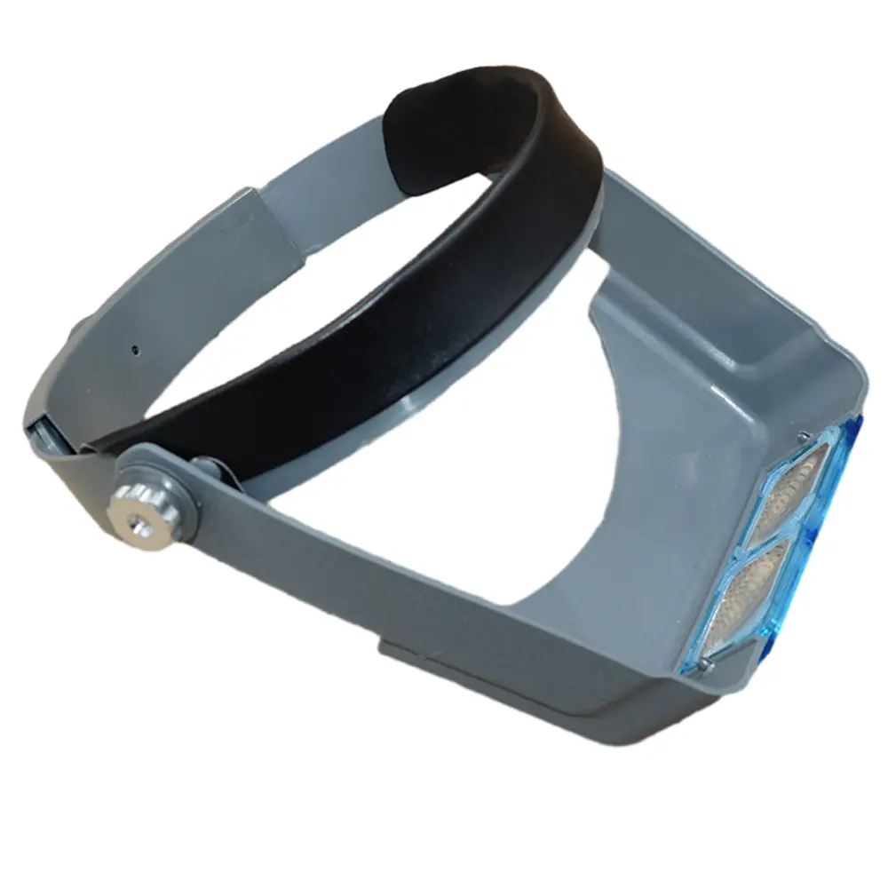 Head-mounted Magnifying Glasses With 4 Pairs Of Replaceable Magnifying Lenses Reading Welding Engraving Magnifying Glasses