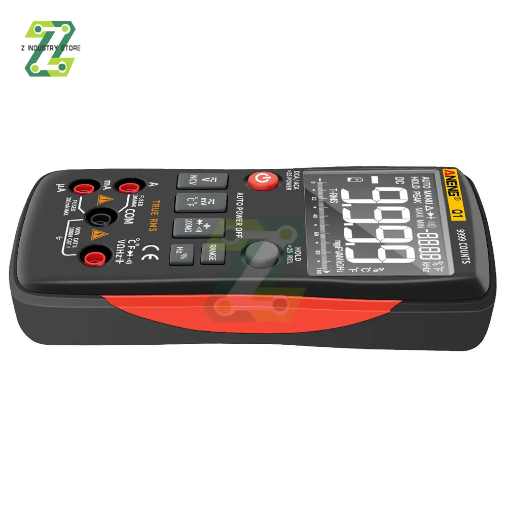 ANENG Q1 Digital Multimeter 9999 Analog Tester True RMS Professional Multimetro DIY Transistor Capacitor NCV Testers Lcr Meter