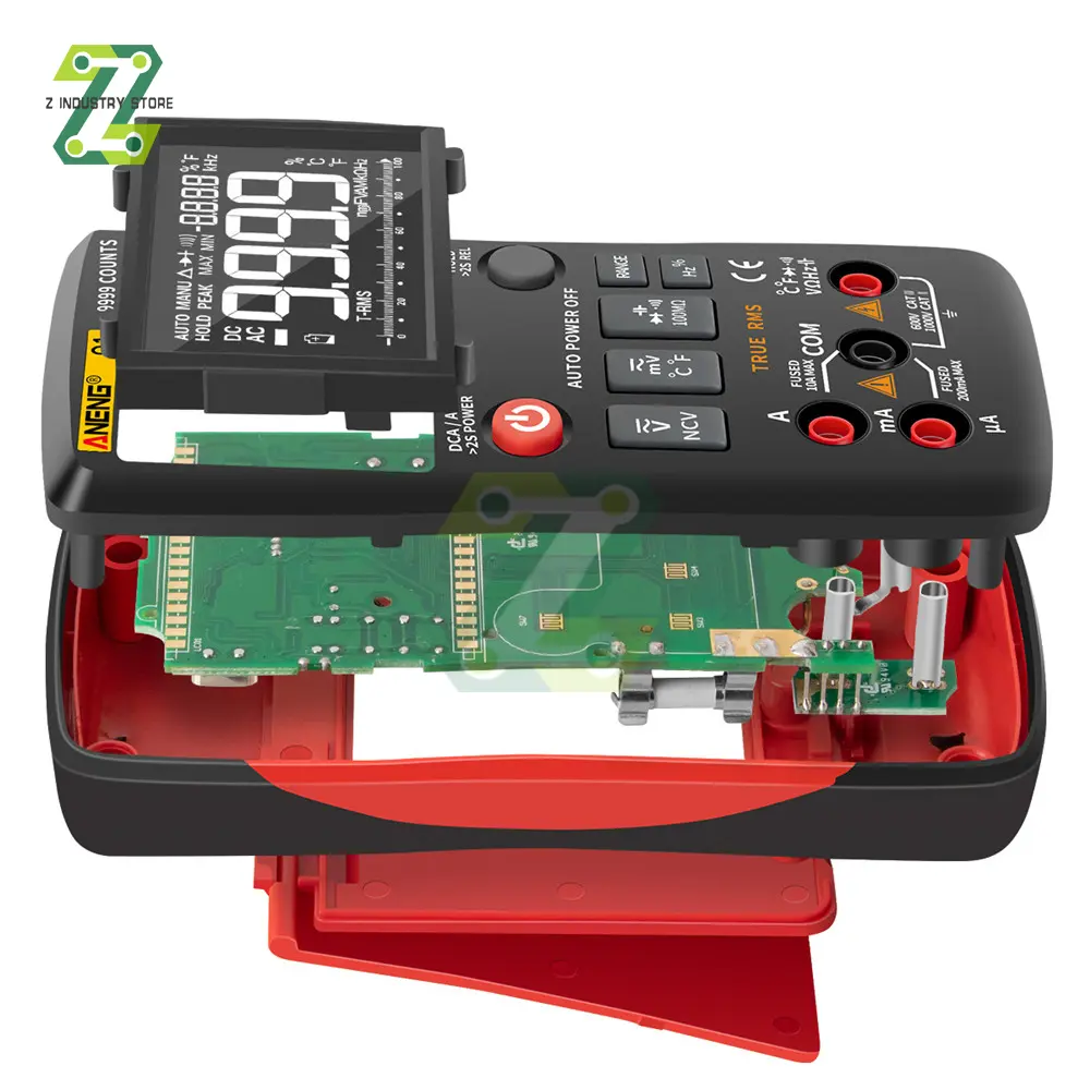ANENG Q1 Digital Multimeter 9999 Analog Tester True RMS Professional Multimetro DIY Transistor Capacitor NCV Testers Lcr Meter