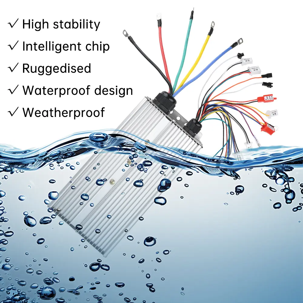 48V 60V 72V 84V 5000W Intelligent Brushless Controller for BLDC Motor/Electric Bike/Ebike/Tricycle/Motorcycle