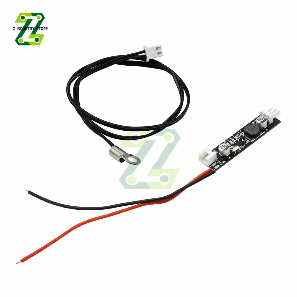 2-3 Wire DC 5V 12V PWM Fan Temperature Controller Governor Speed Controller Switch Temperature Control Governor Module