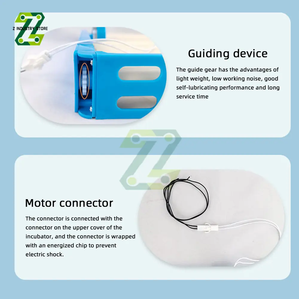 Multifunctional Egg Incubator 360° Automatic Rotary Egg Turner Roller Tray Eggs Incubator Accessories Roller Egg Turner Tray