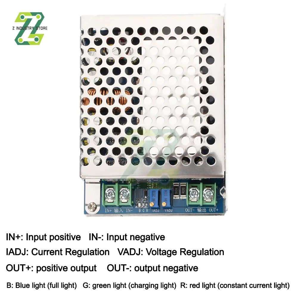 DC 20A Adjustable Step Down Module Battery Car 72V 60V 48V to 36V 24V 19V 12V Constant Current Voltage 600W Power Supply Module