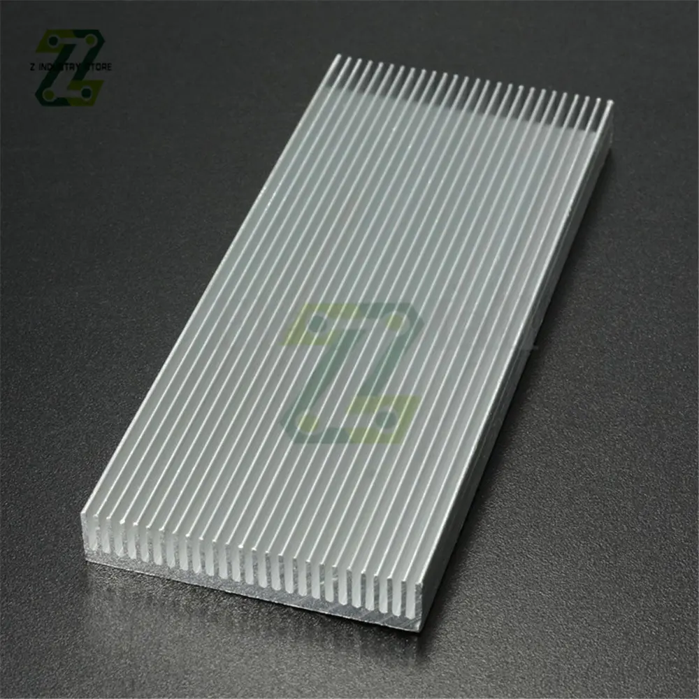 100x41x8MM Aluminum Heatsink Radiator Cooling Accessories DIY Heatsink Chip Aluminum Heatsink