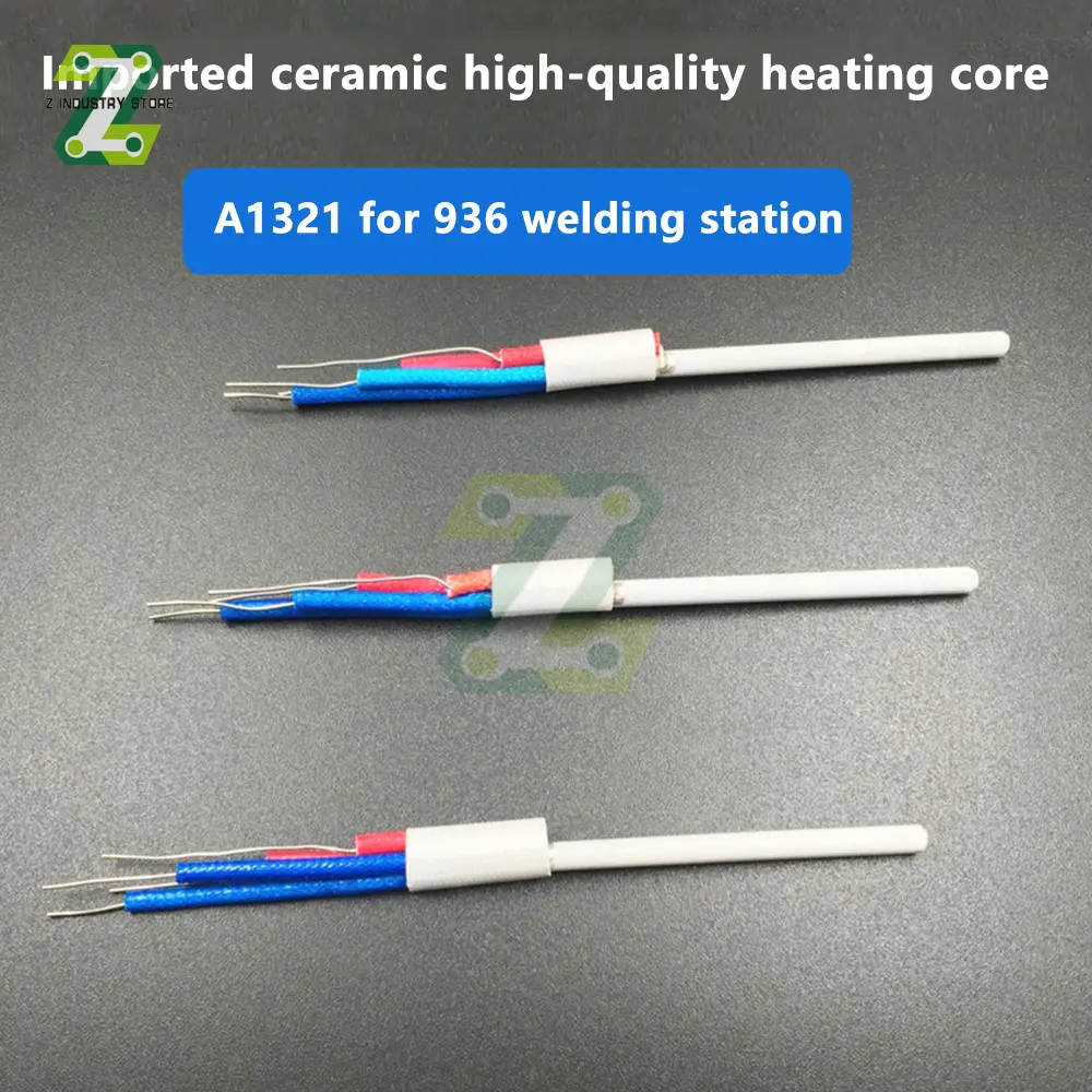 A1321 Ceramic Heating Element 24V 50W Heater Core For HAKKO 936 937 907 8586 soldering iron Saike soldering station replacement