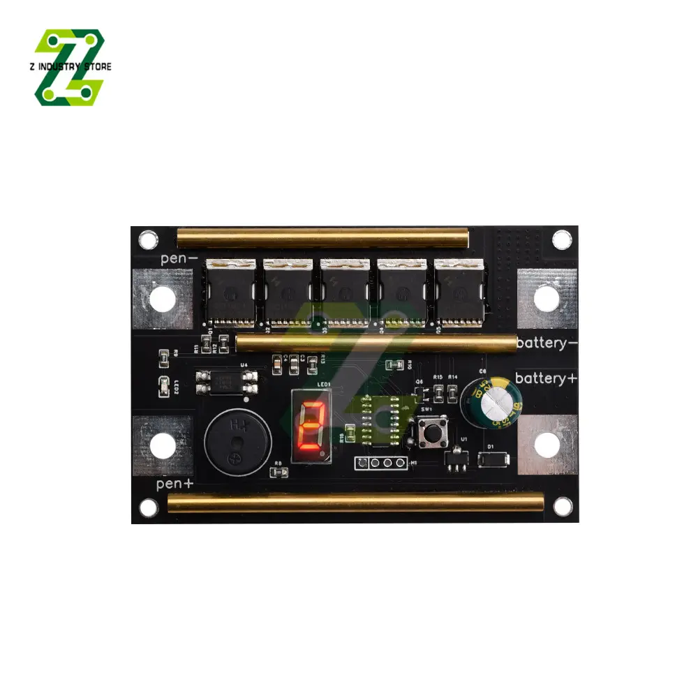 18650 DIY Portable 12V Battery Storage Spot Welding Machine PCB Circuit Board Welding Equipment Spot Welders Pen 9 Gear