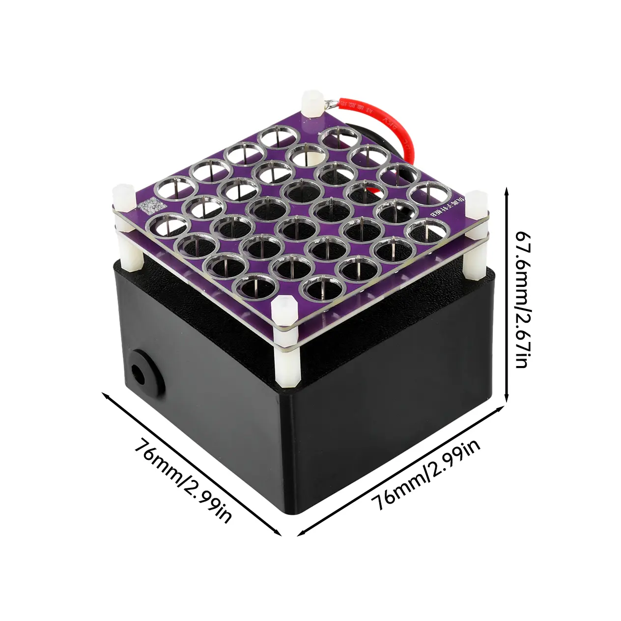 DC 12V 200 Million Negative Oxygen Ion Generator DIY Air Purifier Deodorize Deodorize Deodorize Deformaldehy