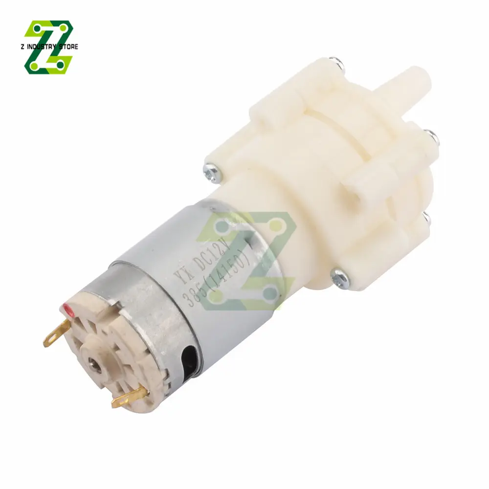 DC6-12V R385 Diaphragm Water Pump Aquarium Air Pump Mini Electric Fresh Water Pump For Aquarium Fish Tank