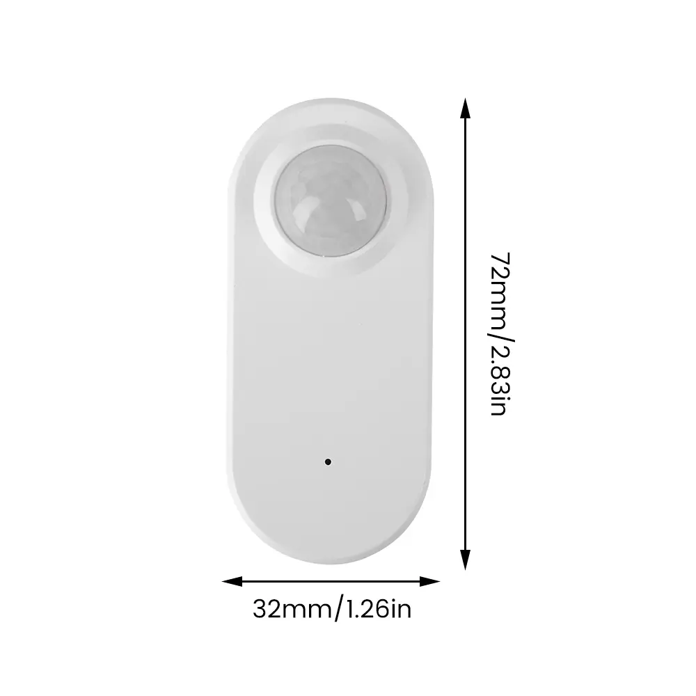 Zigbee3.0 24g Millimeter Wave Human Presence Sensor Smart PIR Photosensitive Human Movement Detector For Smart Home Security