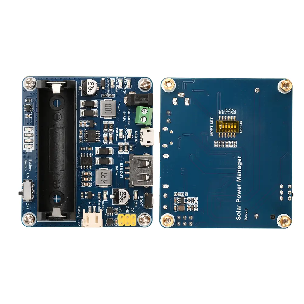 6V-24V Solar Panel Charge Power Management Module Solar Charging BMS Supports MPPT Over Charge/Discharge Protection