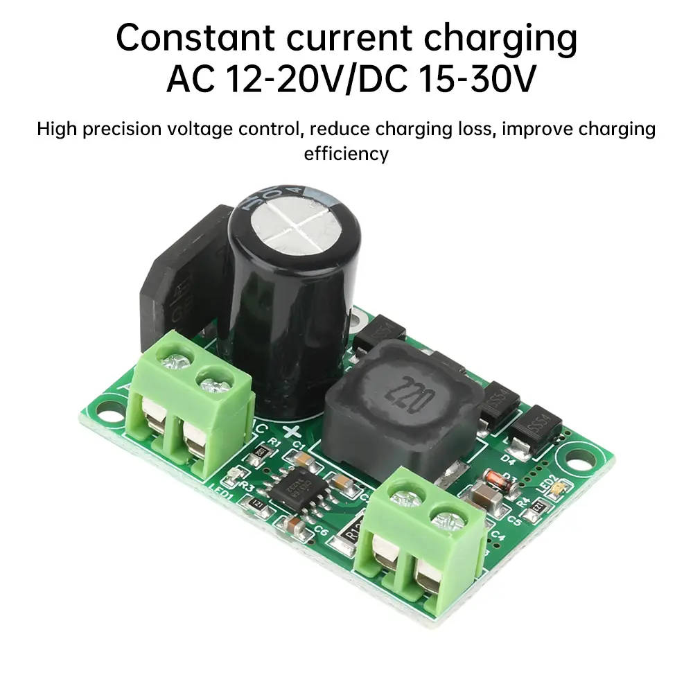 12V Lead-Acid Battery Charging Module Lead-Acid Battery UPS Diy Module Auto Control Switch Board Three Stage Charging ﻿