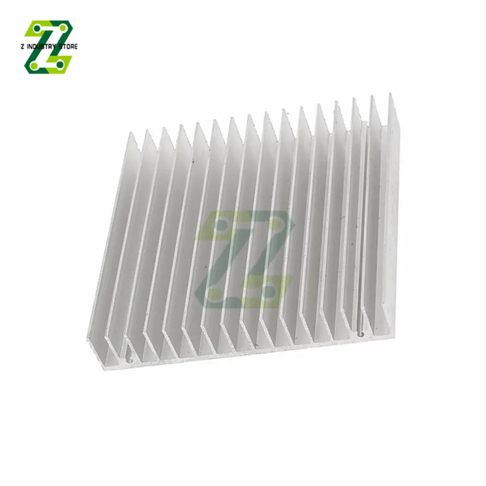 100x100x18mm DIY Aluminum HeatSink Heat Sink Radiator for Electronic integrated Chip Cooling