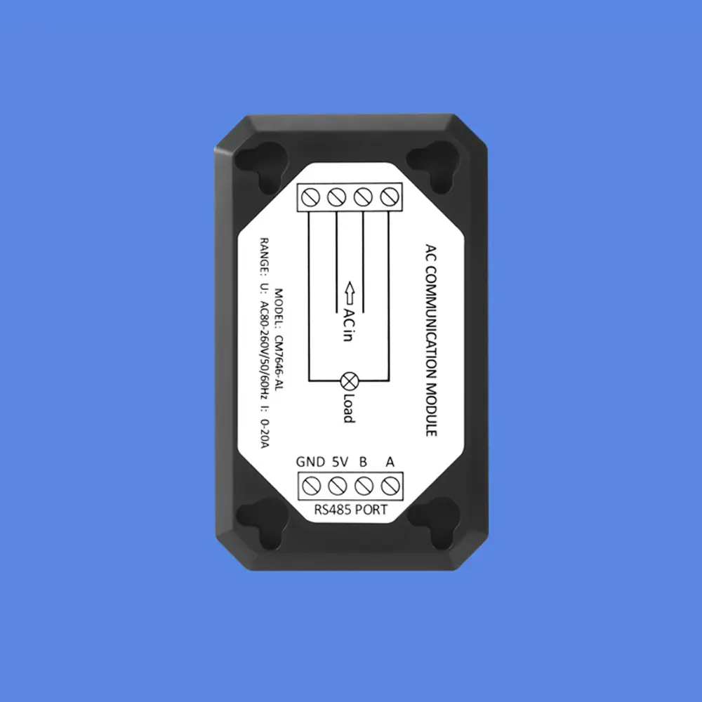 Upgrade PZEM-016 Voltmeter Ammeter RS485 Modbus Voltage Current Power Energy Meter Electric Watt Meter