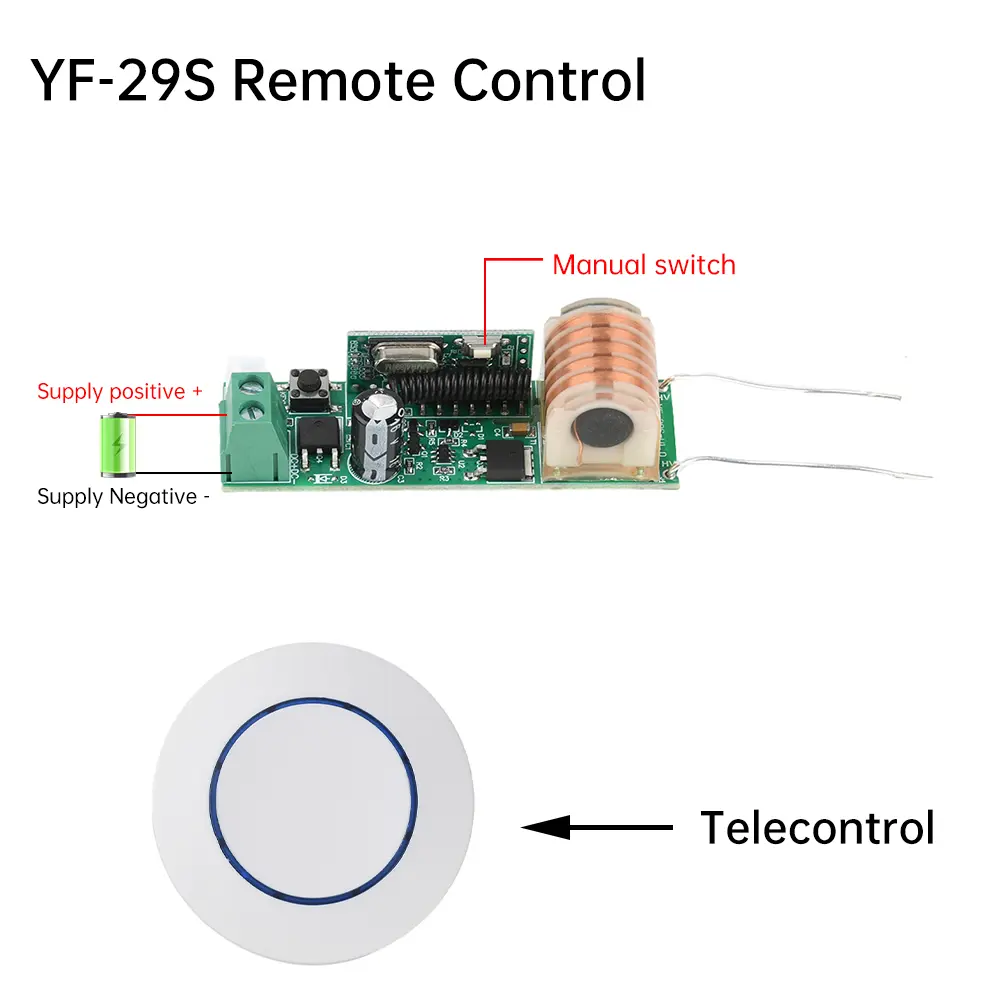DC 4-10V YF-29S Pulse Arc Igniter High Voltage Package Drive Board Arc Cigarette Ignition Igniter Module Electronic Lighter Kit