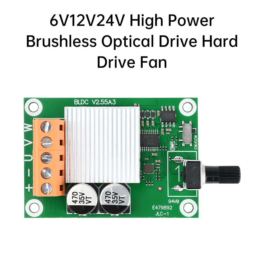 High Quality Dc Brushless Motor High Power Brushless Optical Drive Hard Drive Fan Motor Governor DIY Accessories ﻿