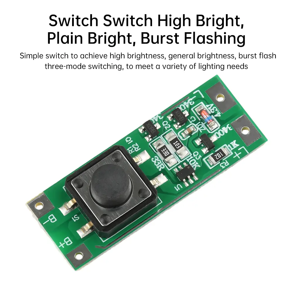 3V/12V 6A Strobe Light Module Switch Switching High-brightness General Bright Strobe High-current Car Light Control Module