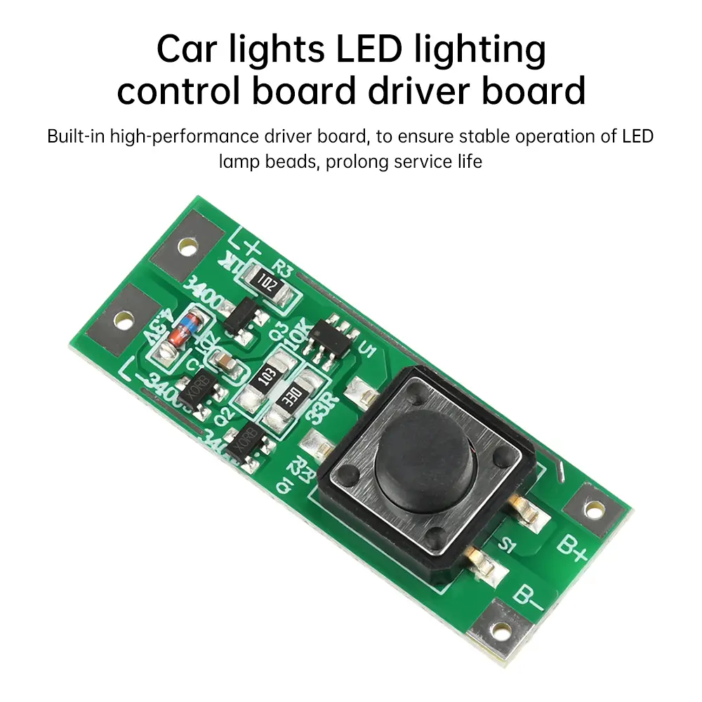 3V/12V 6A Strobe Light Module Switch Switching High-brightness General Bright Strobe High-current Car Light Control Module