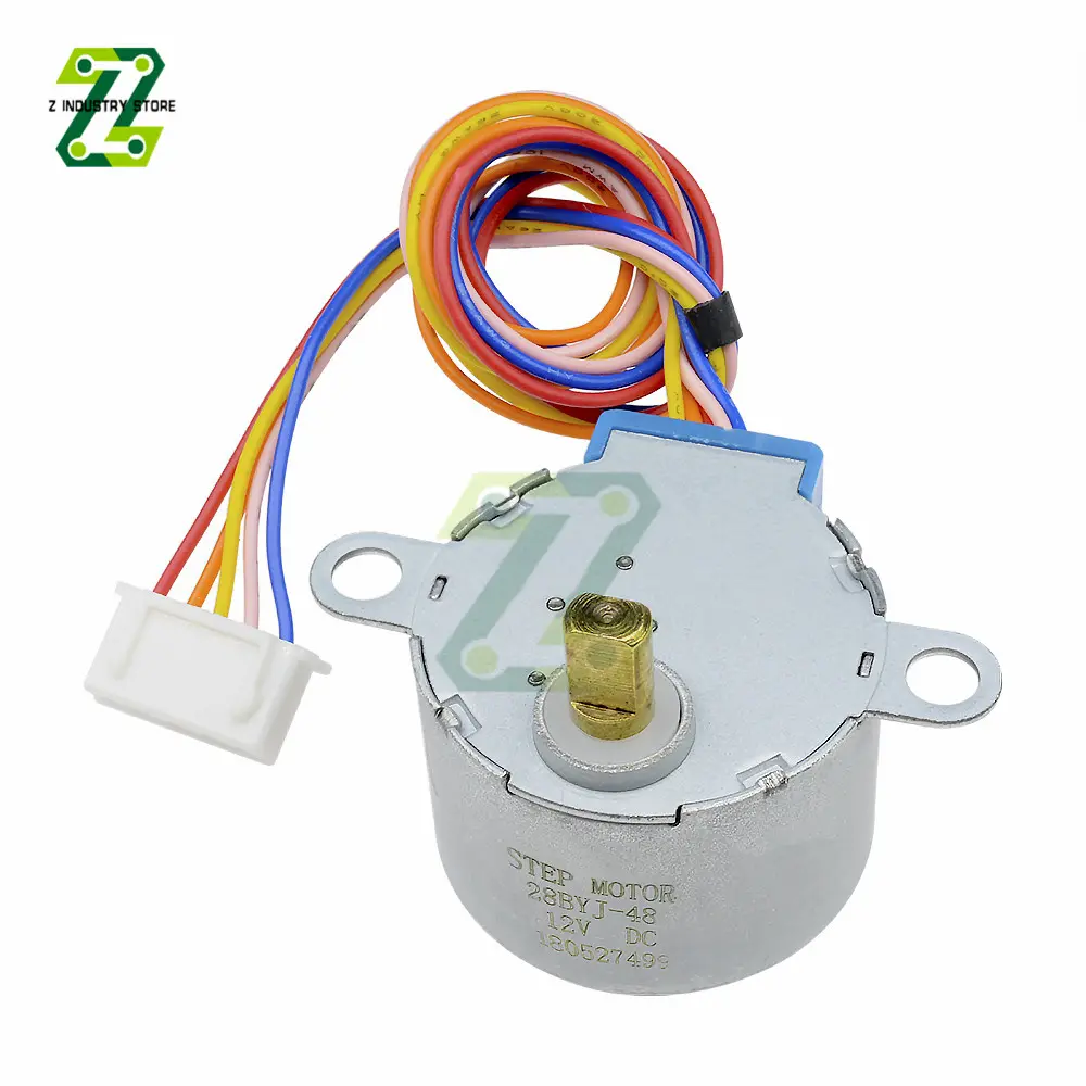 28BYJ-48 DC 5V 12V Step Motor Reduction DC Gear Stepper Motor 4 Phase Step Motor For Arduino Diy Kit