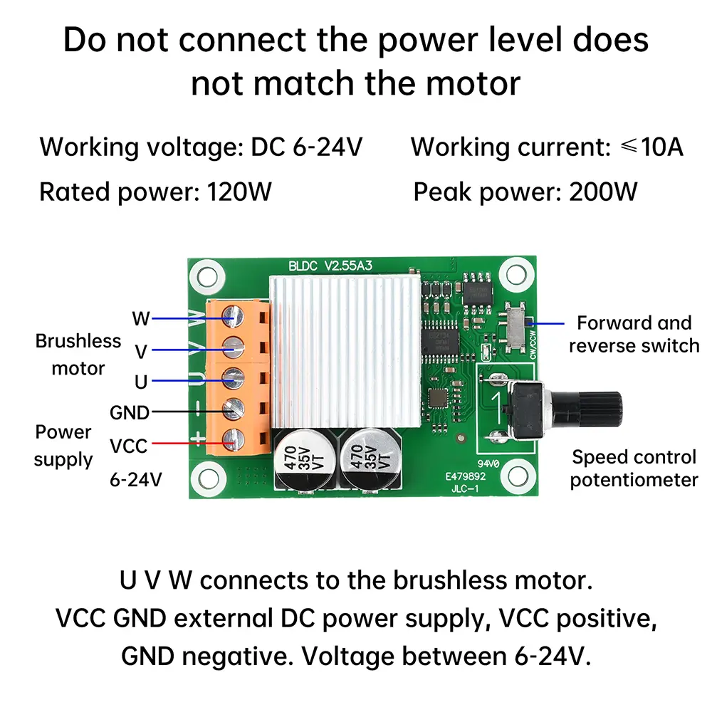 High Quality Dc Brushless Motor High Power Brushless Optical Drive Hard Drive Fan Motor Governor DIY Accessories ﻿