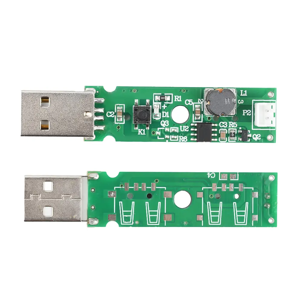 USB 5V 1.5-2W Ultrasonic Atomizing Humidifier Module DIY Moisturizing Transducer Mist Maker Atomize Rubber Gasket Kit