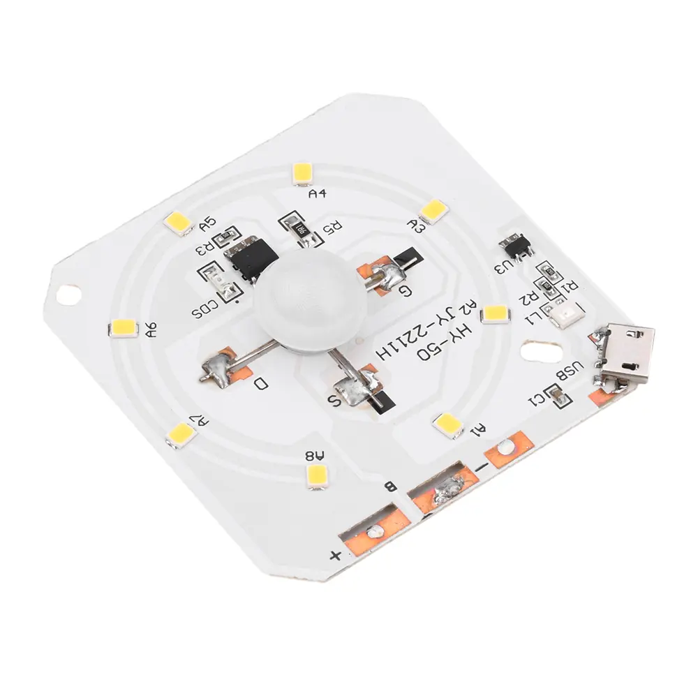 Smart Human Body Sensors Module LED Night Light Infrared Human Body Sensor USB Charging with Light Sensing White/warm Light