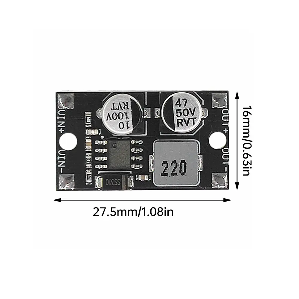 Mini DC-DC Step-down Power Module DC Converter Input 5-80V To 5V/9V/12V/24V Aluminum Heat Dissipation Substrate