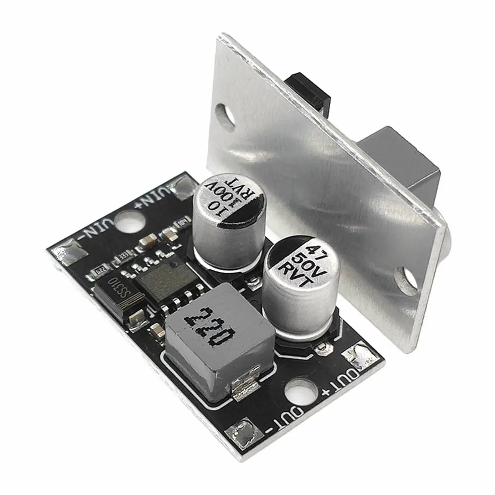 Mini DC-DC Step-down Power Module DC Converter Input 5-80V To 5V/9V/12V/24V Aluminum Heat Dissipation Substrate