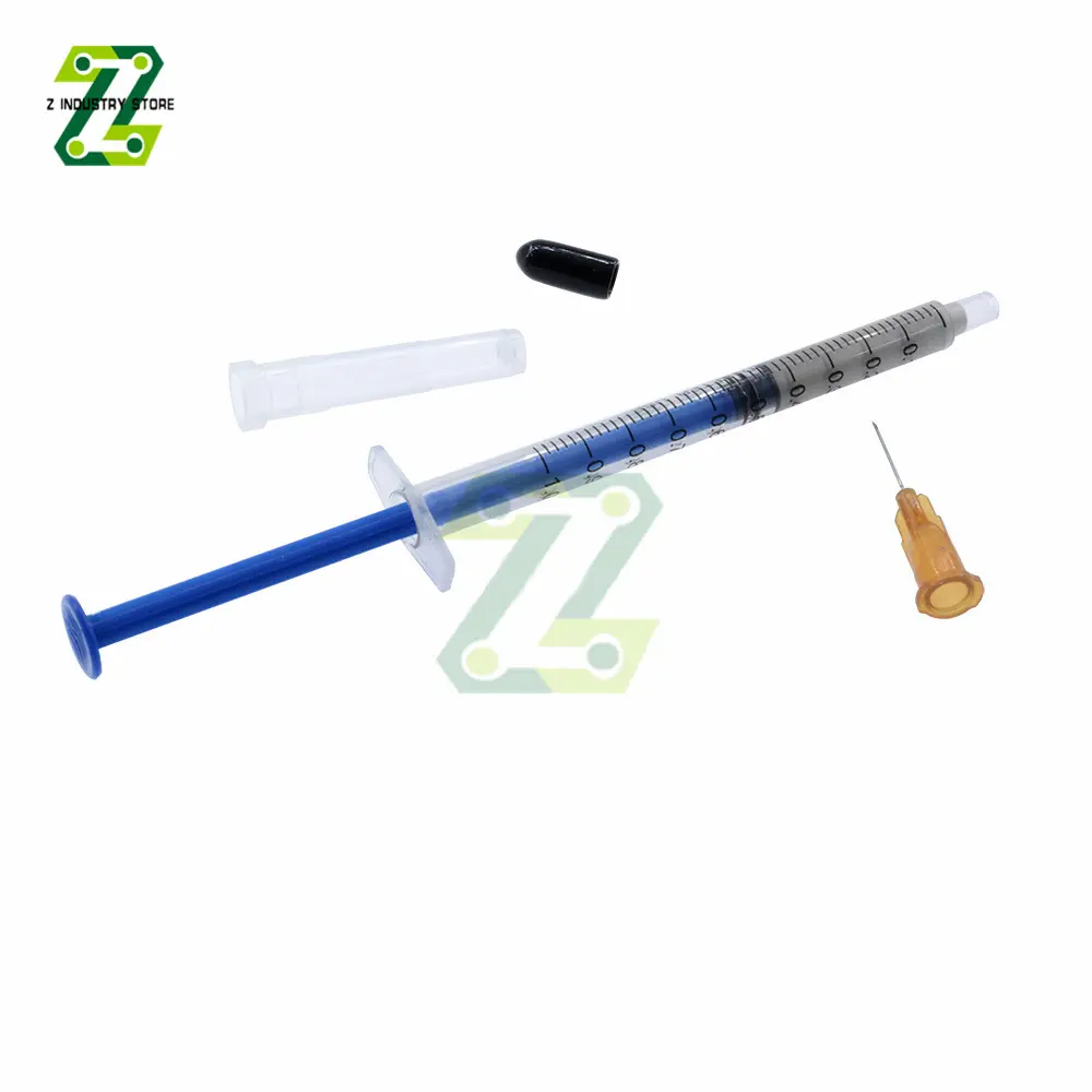0.2/0.25/0.3/0.4/0.5/0.7/1 ml Silver Conductive Glue Wire Electrically Paste Adhesive Paint For PCB Repair with Needle