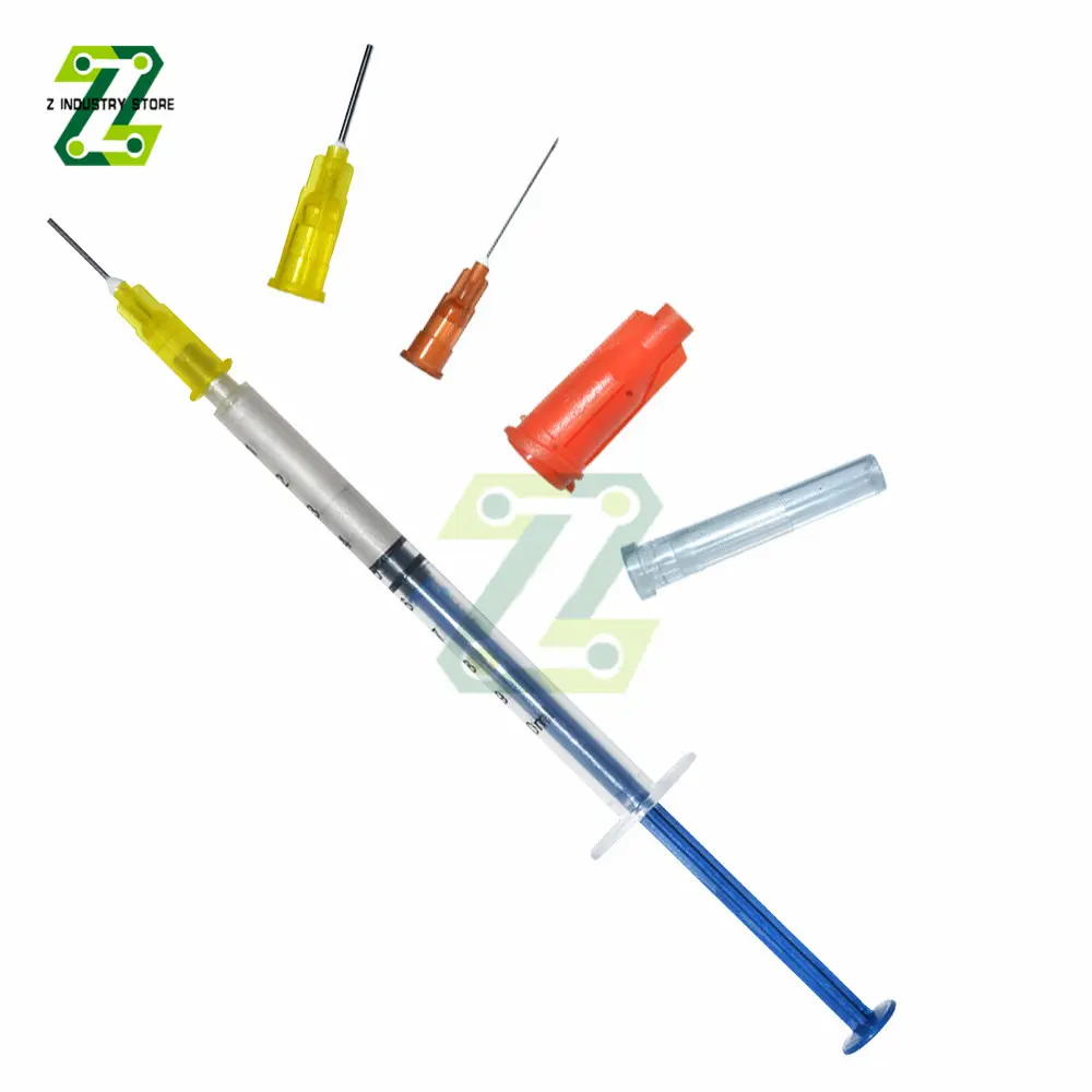 0.2/0.25/0.3/0.4/0.5/0.7/1 ml Silver Conductive Glue Wire Electrically Paste Adhesive Paint For PCB Repair with Needle